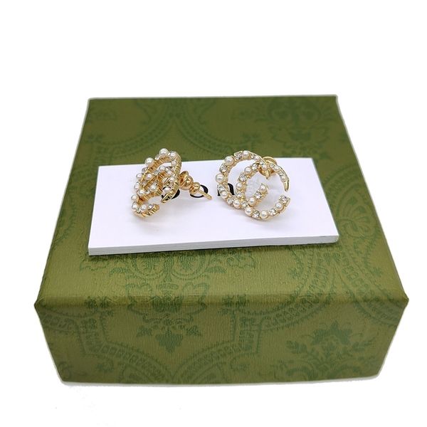 

70% off jewelry sales fashion new golden pearl temperament earrings women's style autumn and