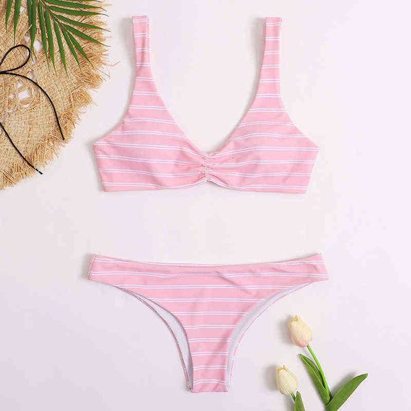 

swimsuit pink bikini swimsuit lady, White;black
