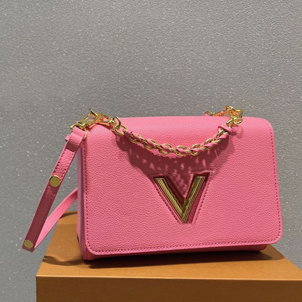 

women flip crossbody bags chains shoulder bag flap handbag wallet plain genuine leather letter hasp hardware detachable belt strap message w
