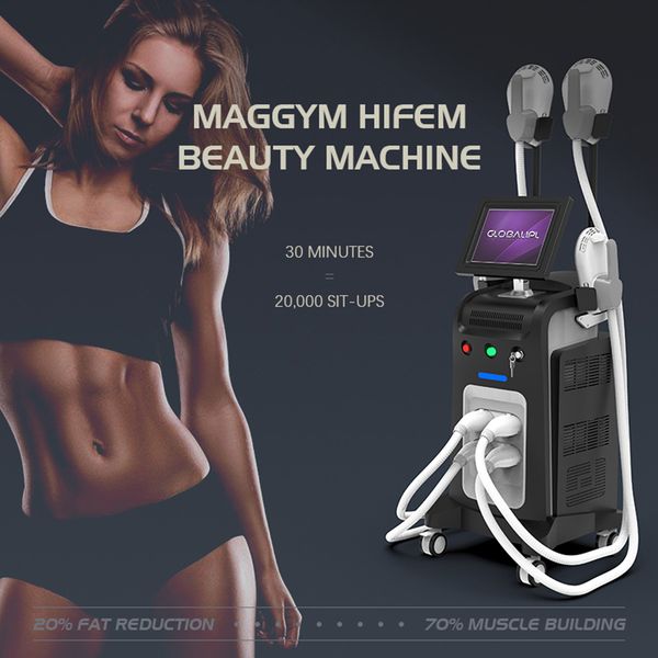 

12 tesla 4 handle ems body sculpting slimming beauty machine