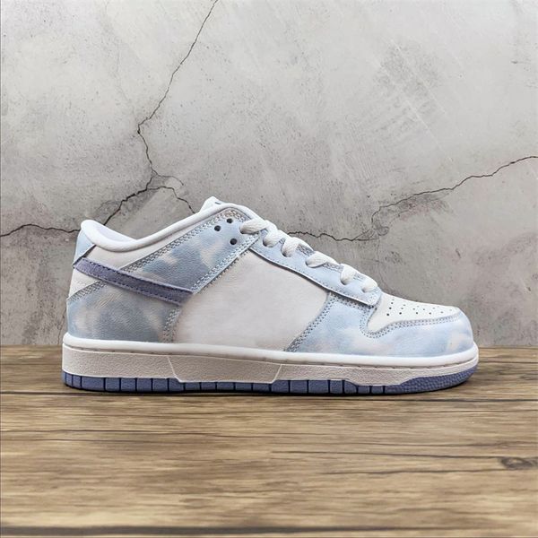 

low casual running shoes womens wathet blue outdoors sports sneakers size eu36-39 with
