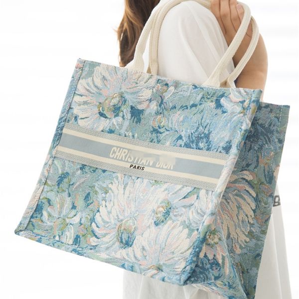 

small sweet potato monet garden tote diy transformation film covered large capacity portable 50% off shop clearance