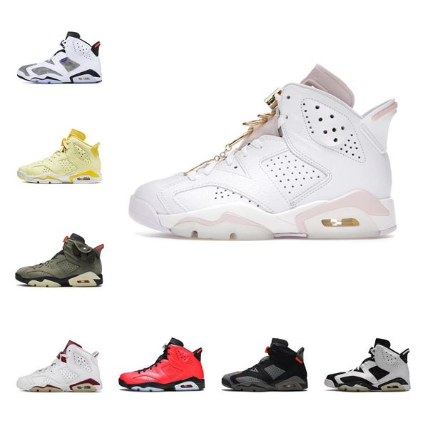 

basketball shoes high cut mens jumpman 6 6s retro cushion fashion midnight navy wear resisting soles breathable mesh dunks shoe air sport ou