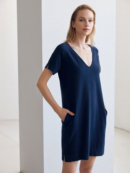 

motf premium 100% cotton tunic sweater dress t0pf#, White;black