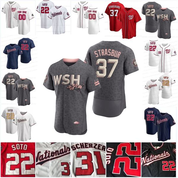 

22 juan soto cherry jersey josh bell stephen strasburg victor robles patrick corbin ryan zimmerman harrison scherzer nelson cruz baker adams, Blue;black