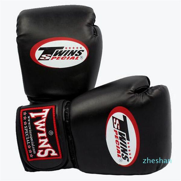 

10 12 14 oz boxing gloves pu leather muay thai guantes de boxeo fight mma sandbag training glove for men women kids280y