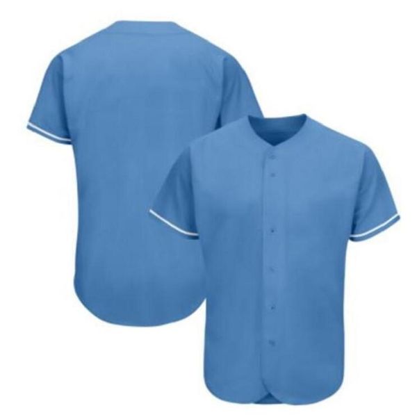 Maglie da baseball S-4XL personalizzate in qualsiasi colore, tessuto di qualità Traspirante Traspirante numero e taglia Jersey 22