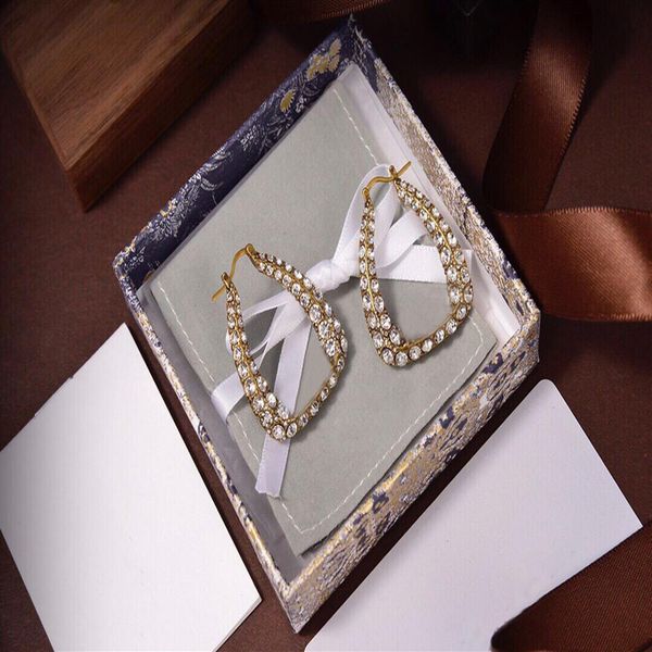 

2021 fashion earrings european and american female alloy exaggerated stud earrings female circle pearl designer earrings258w, Golden