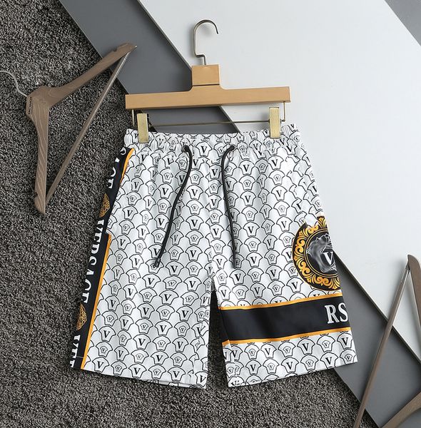 

20ss men beach shorts classic summer polo board shorts embroidery men's beach surf pants swim shorts men swimming trunks s065, White;black
