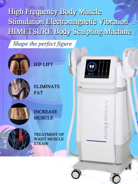 

optional 4 control rf fat burning shaping slimming machine beauty equipment 2 / 4 handles ems muscle stimulator electromagnetic emslim