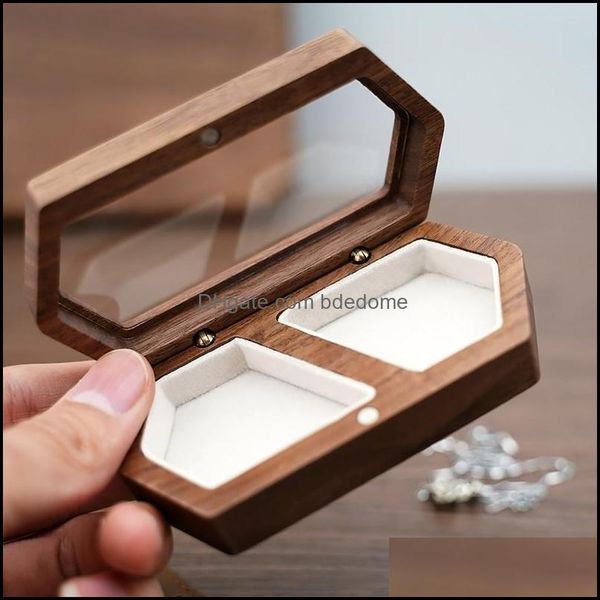 

jewelry pouches bags packaging display pouches retro organizer engagement ring storage box wal dhydt, Pink;blue