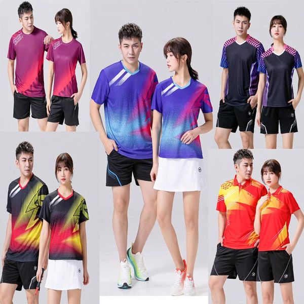 Herren-Trainingsanzüge, Herren-Tennis-T-Shirts, Sport-Shorts, Jungen, Qucik Dry, Badminton-Kleidung, Sport-Sets, Tischlauf-Röcke, Herren, Herren, Herren