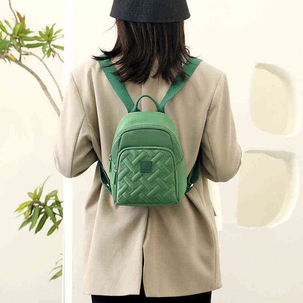 

mini women's backpack new fashion waterproof nylon small backpack cute small bag designed for young girls 220506