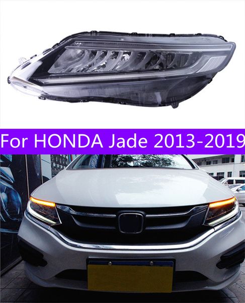 2 pezzi di luci per auto per HONDA Jade 20 13-20 19 fari LED indicatori di direzione DRL fari abbaglianti