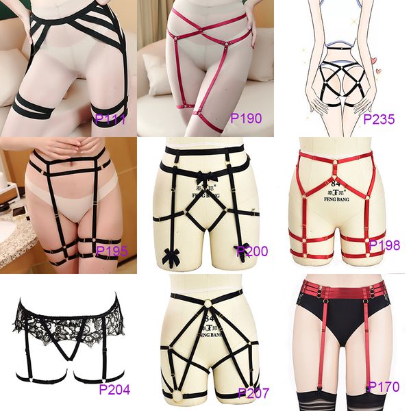 ragazze sexy mutandine esposte sadomaso set di ritenuta imbracatura giarrettiera signora lingerie stretta gotico corda morbida bondage giocattoli fetish