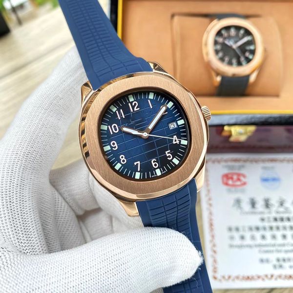 

5167a ladies watch 316l fine steel material 2813 automatic mechanical movement watches for mens waterproof luminous c1, Slivery;brown