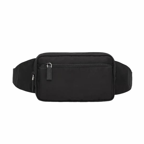 

with triangle belt bags designers luxurys fashion crossbody bag for men and women nylon handbags shoulder purses re-nylon black