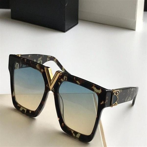 

2019 luxury millionaire black full frame vintage designer sunglasses for women&men shiny gold logo sell gold plated brand new 254v, White;black
