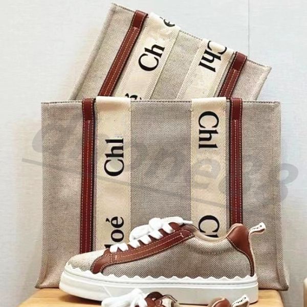 

shopping bag fashion designer womens totes shoulder bag wallet women woody canvas tote large capacity bags handbags purses small medium beac