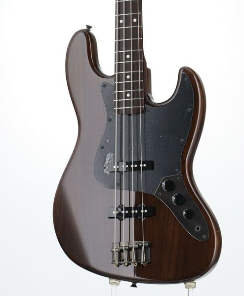 

jb62-wal walnut color ash body electric bass guitar