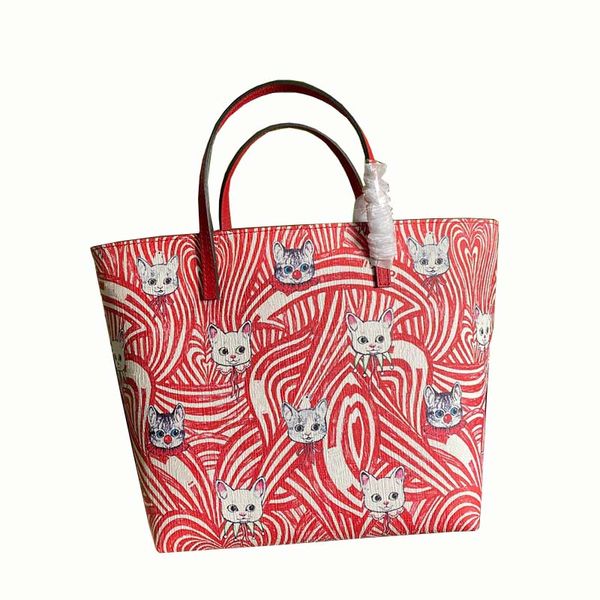 

designers children tote bags marmont luxurys purse fashion canvas kids bag print cat rubbit strawberry classic woman handbag pineapple shipp
