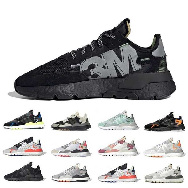 

core black metallic nite jogger night mens grey crystal pride signal green sns cloud white hi res men women sports sneakers