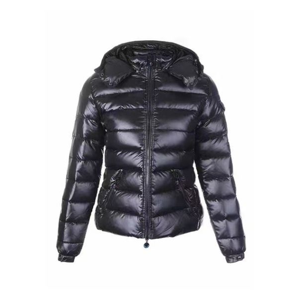 

new winter down womens down jacket fashion thickened downs coats casual comfortable outdoor warm puffer jackets multicolor parka popular cla, Black