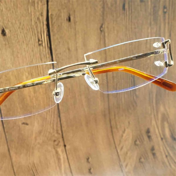 2022 fabrik Großhandel Metall Optische Rahmen Männer Brillen Frauen Brillen Vintage Klar Transparent Brillen Füllen Rezept