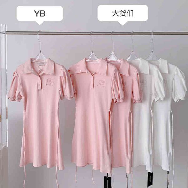 

casual dresses aging sweet princess design sense french bubble sleeve college dress short a-line skirt women's fashion zy5z, Black;gray