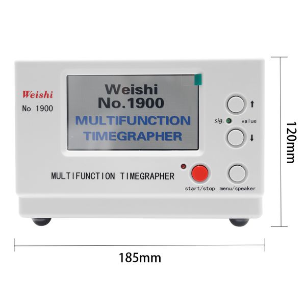 Timegrapher Multifunktionaler Timer Professioneller Timegrapher Präzises mechanisches Uhrentest-Reparaturwerkzeug Instrument