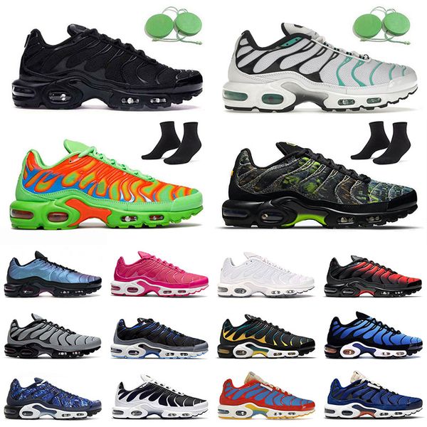 

tn plus men shoes designer woman oreo running club midnight navy blue fury terrascape hyper jade tns sneakers black royal grey sports sneake, White;red