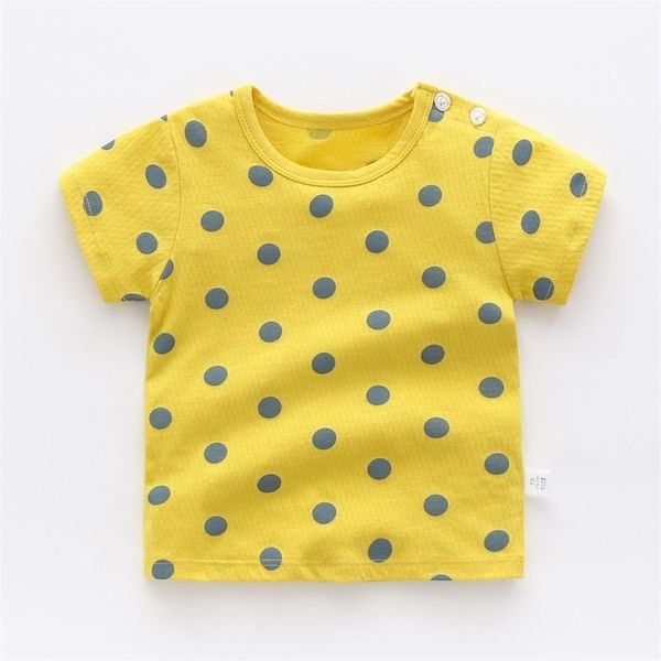 

zwy1756 cartoon boys girls clothes summer casual short sleeve kids good quality cotton tshirts 220607, Blue