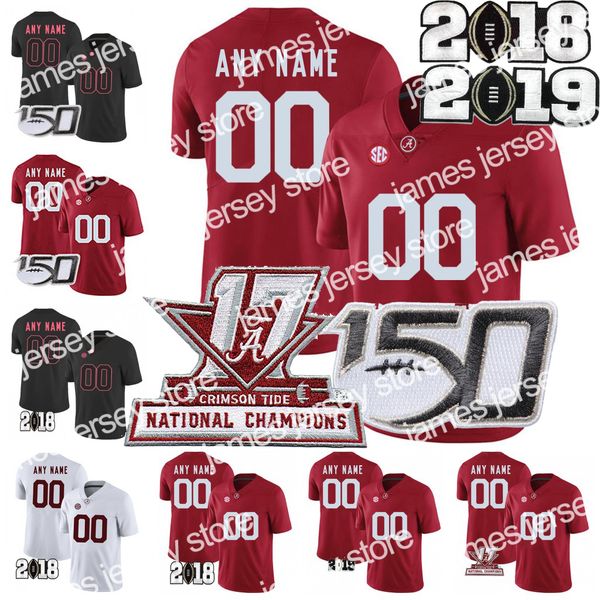 

football jerseys custom alabama crimson tide football tu. tagovailoa henry ruggs iii jeudy waddle mac jones n. harris gump ncaa college 150t, Black;red