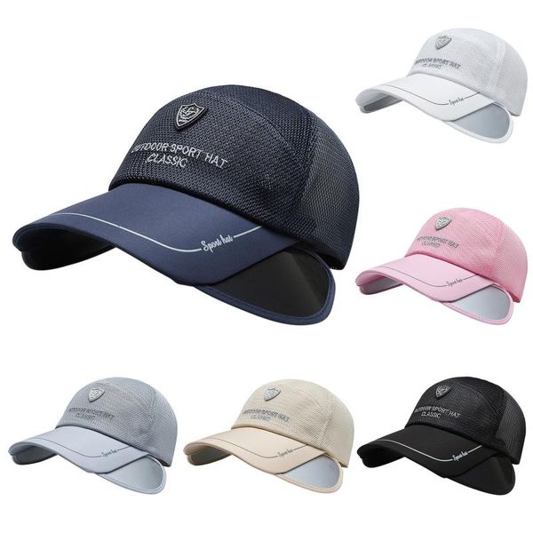 Geniş Memlu Şapkalar Dokuz Kuyruk Şapkası Unisex Feet Cap Dış Mekan Güneş Koruyucu Sunhat Bayanlar Büyük Beyzbol Nefes Alabilir Balıkçı Güneş Floralwide