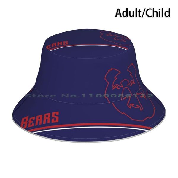 

berets bristol bears bucket hat sun cap rugby league football club fan ream playerberets, Blue;gray