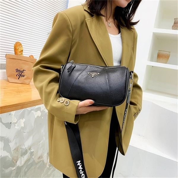 

for for leather fashionable women's classic versatile diagonal cross women's round 80% off purse sales