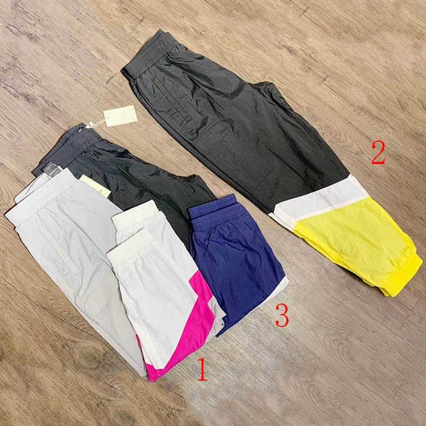

men women vetements sweatpants casual soft drawstring mesh pants patch stretch outdoor vetements sweatpants, Black