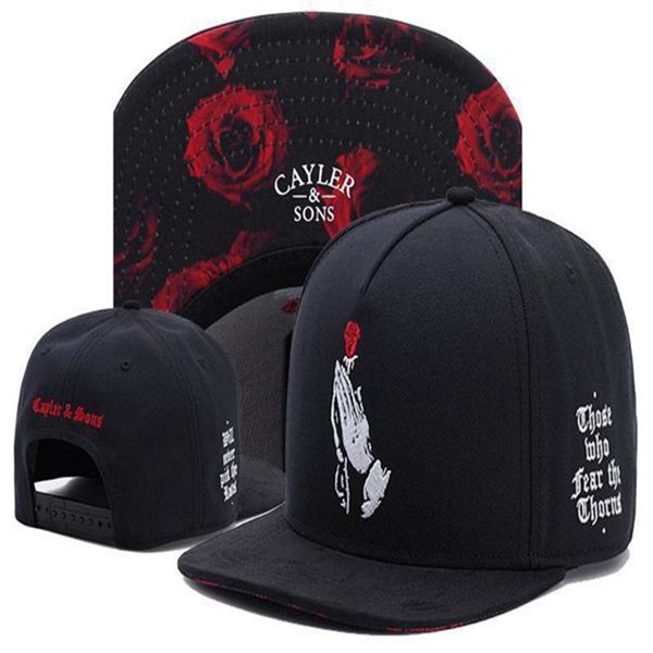 

cayler & sons pray rose baseball caps men/women sports hip hop brand sun hat bone gorras casquette snapback hats245e, Blue;gray