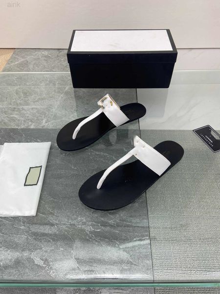 

designer shoes flip-flops flip-flop flat slippers style for lovers size 35-44, Black