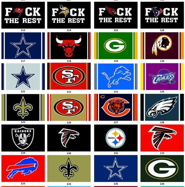

wholesale 90x150cm football flag basetball basketball fans cheerleading polyester banner flags mixed order