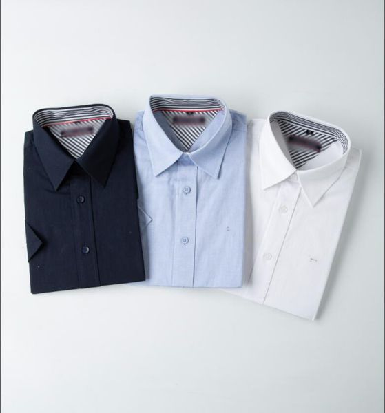 

2022 designers mens dress shirts business fashion casual shirt brands men spring slim fit shirts chemises de marque pour hommes#306, White;black