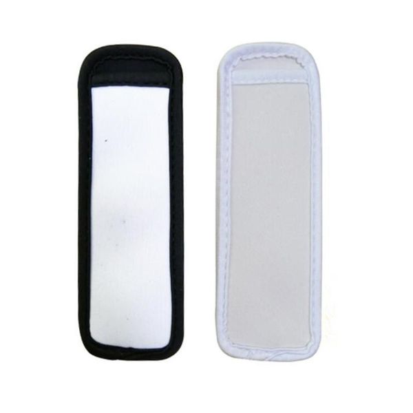 Ferramentas de sorvete Sublimação em branco Reutilizável Neoprene Popsicle Helves Sleeves Freezer Pops Ponto de manga anticongelante para crianças