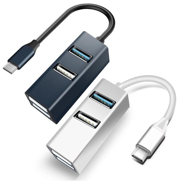 Hubs 3.0 2.0 Hub 4-porta USB 5Gbps Splitter de transmissão de dados de alta velocidade para laptop HDD móvel e mais Wholesalesusb