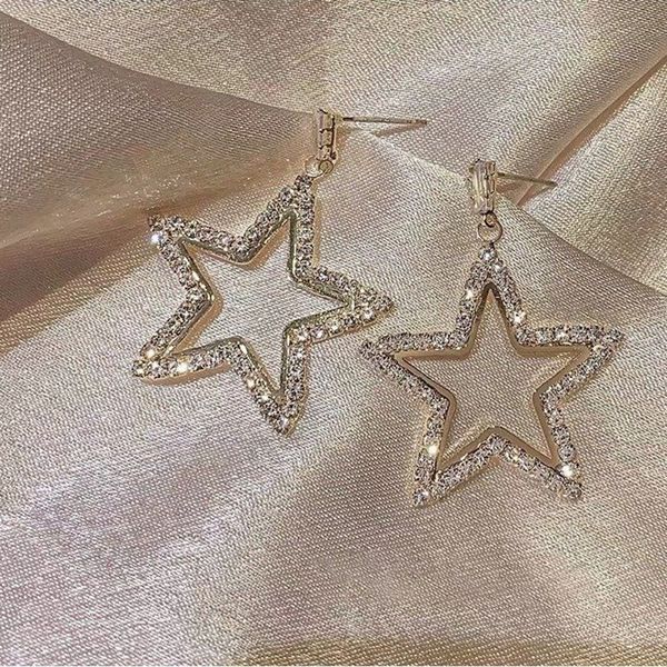 

female new fashion earrings temperament summer fashion trend, Golden;silver