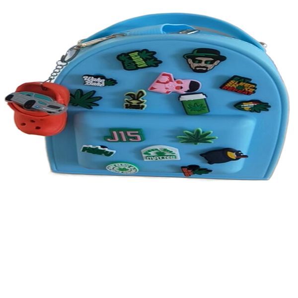 

marijuana leaf lovely bear charms clog different colour bracelet for and kid party gifts, White;pink