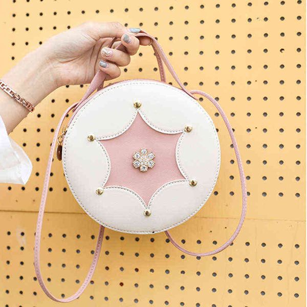 

2022 new fashion all-match ladies mini handbag women's bag small round leisure single shoulder msenger