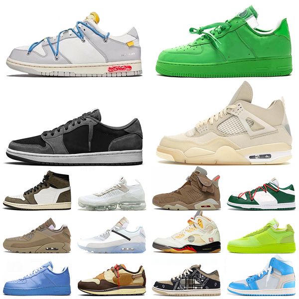 

ow x mens womens designer casual shoes sports off jumpman 1 cactus jack 4 5 6 mca ts x fragment black phantom sail university blue low sneak