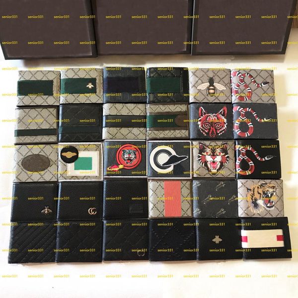 

lots styles canvas genuinel leather womens chain wallet with box luxurys designers purse credit card holder, Red;black