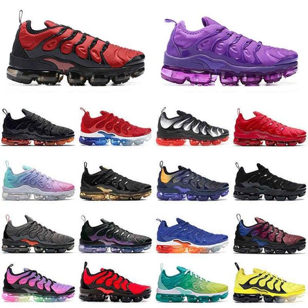 

tn plus men women newrvaporrtn running shoes triple black white beture black volt bleached aqua blue fury mens sneakers2631