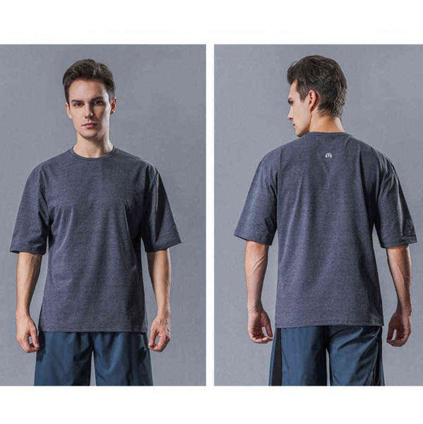 

lulu sports t shirts brand t-shirt men's summer short sleeve quick drying clothes loose breathable running ice silk half training fitne, White;black